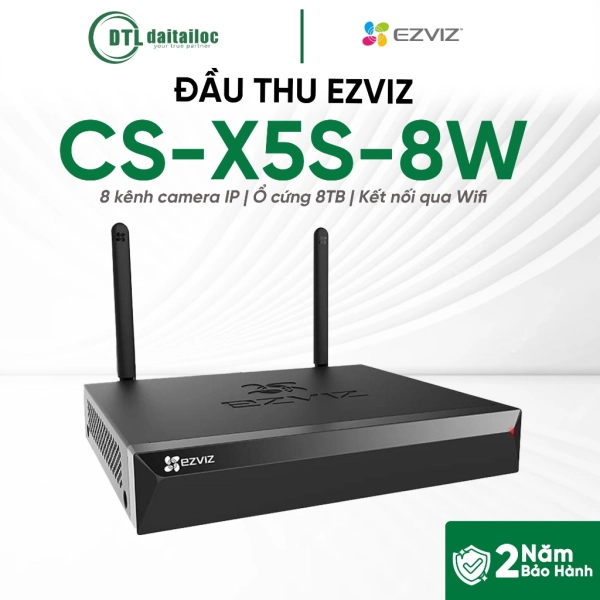 ĐẦU THU KHÔNG DÂY EZVIZ CS-X5S-8W