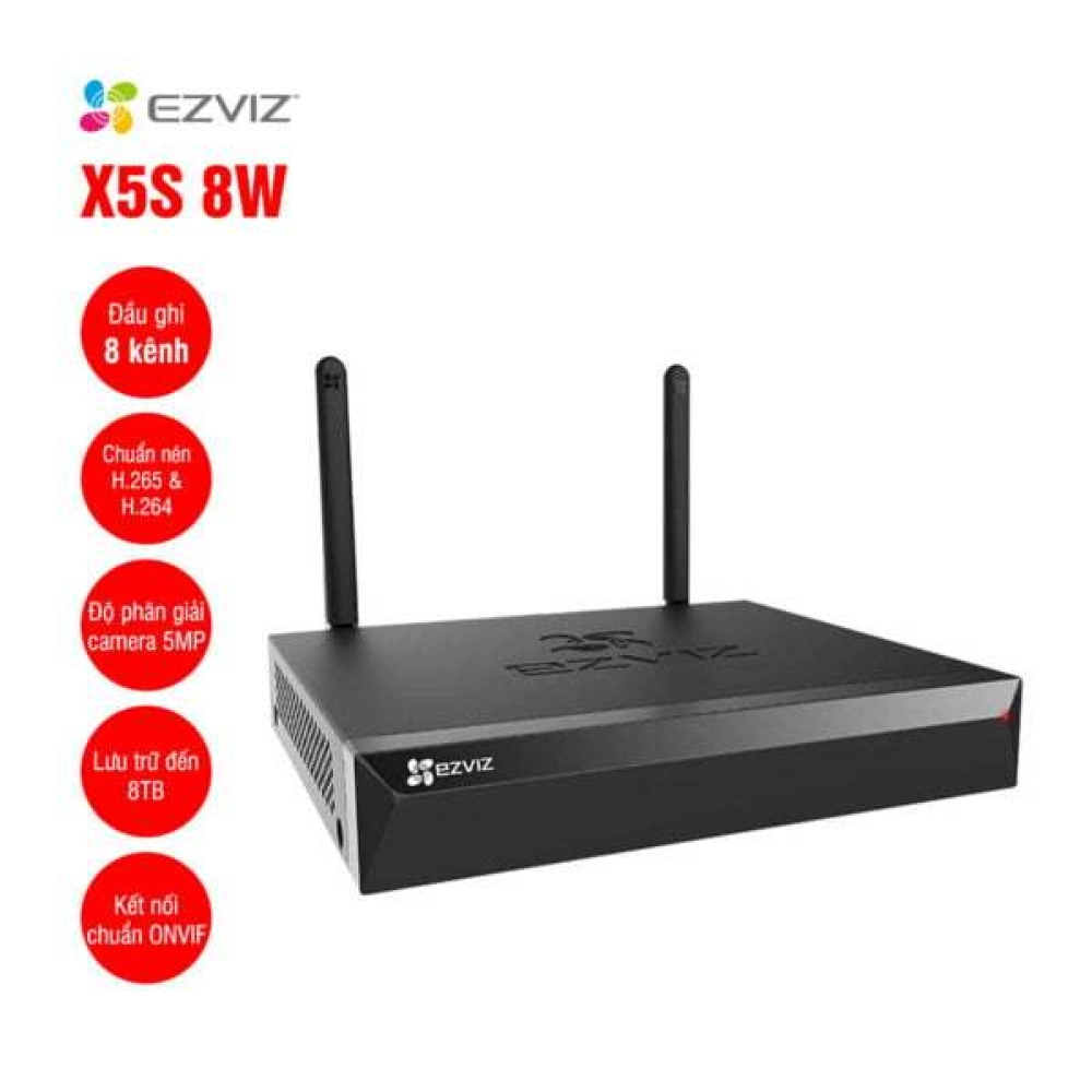 ĐẦU THU KHÔNG DÂY EZVIZ CS-X5S-8W
