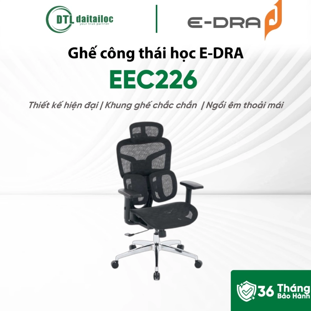 Ghế công thái học E-DRA EEC226 