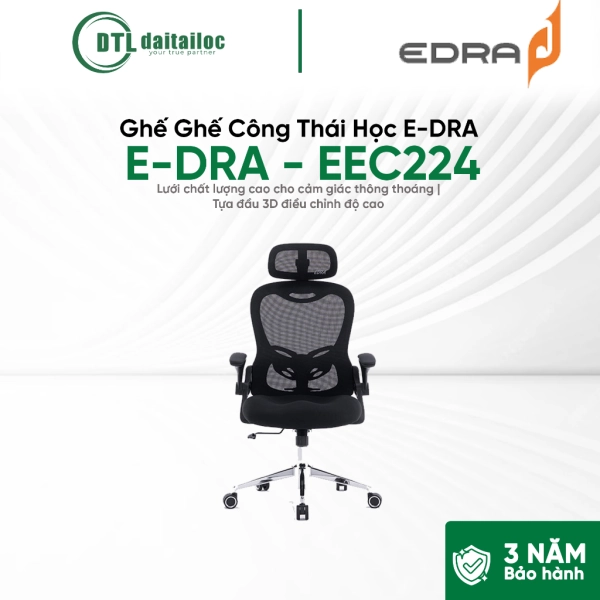 Ghế công thái học EDRA - EEC224 
