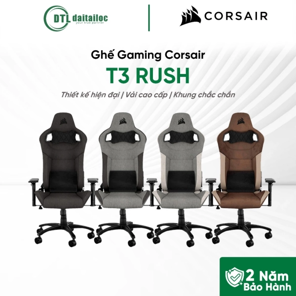 Ghế Gaming Corsair T3 RUSH 
