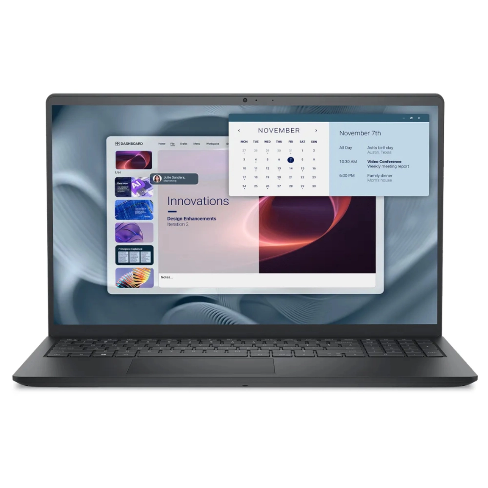 Laptop Dell Pro 15 Essential PV15250 Core 3-100U 8GB 512GB 15.6 FHD Dos Ubuntu Đen (NK)