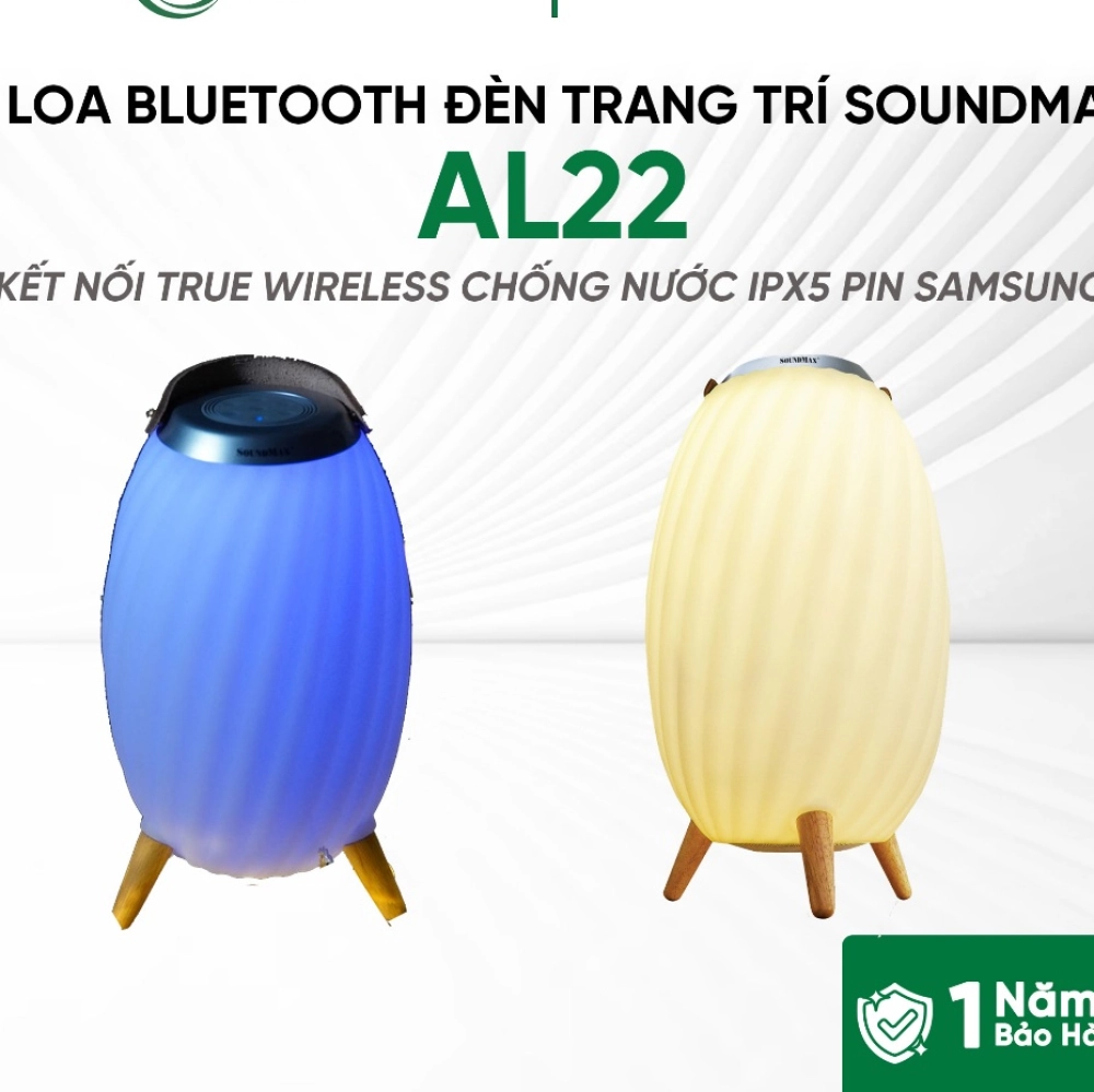 LOA BLUETOOTH ĐÈN TRANG TRÍ SOUNDMAX AL22