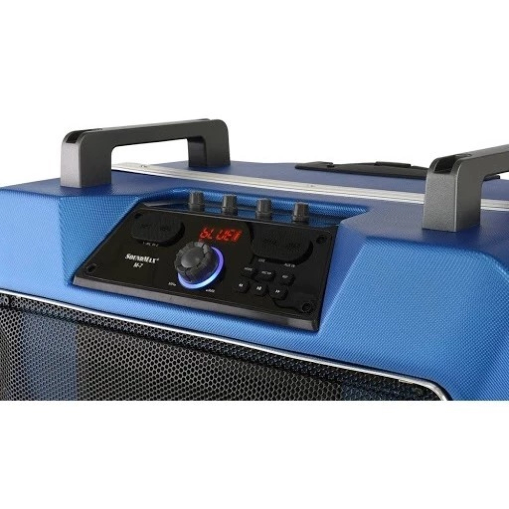 LOA KÉO DI ĐỘNG SOUNDMAX M7 TẶNG KÈM 2 MICRO