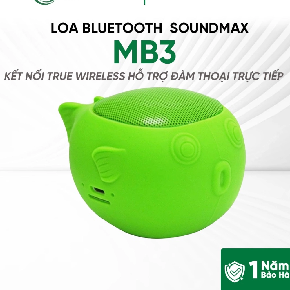 LOA BLUETOOTH DI ĐỘNG SOUNDMAX MB3