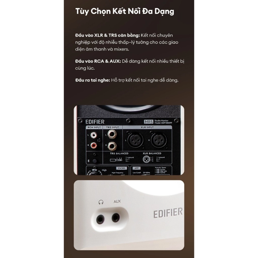 Loa Kiểm Âm Bluetooth EDIFIER MR5