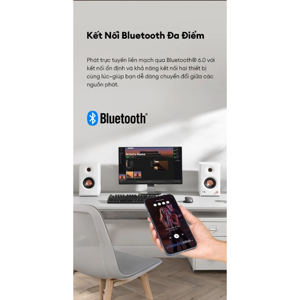 Loa Kiểm Âm Bluetooth EDIFIER MR5