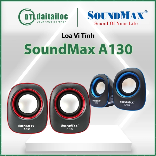 Loa Máy Tính Soundmax A130 2.0 - Hàng Chính Hãng