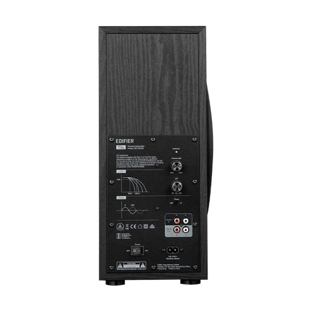 Loa Edifier T5S Nâu, Trắng, Đen