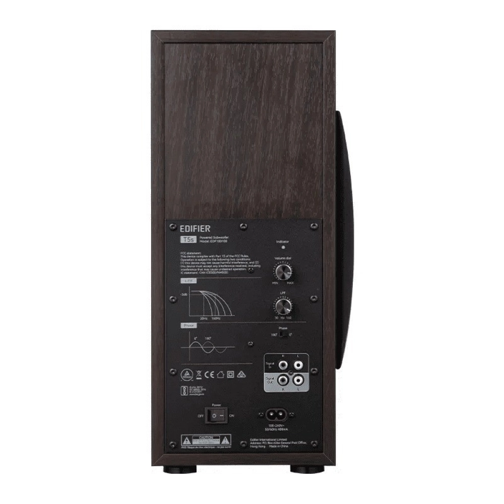 Loa Edifier T5S Nâu, Trắng, Đen