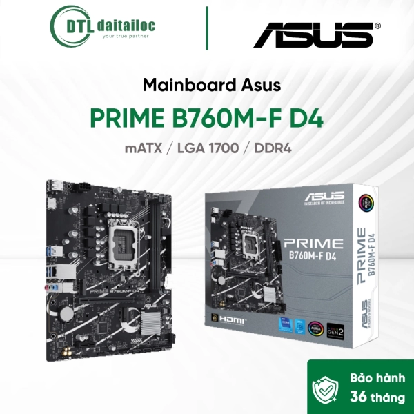 	MAINBOARD ASUS PRIME B760M-F DDR4