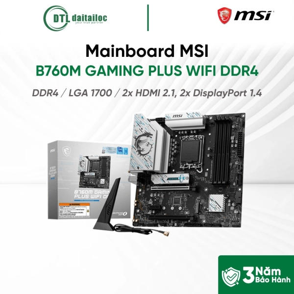 MAIN MSI B760M GAMING PLUS WIFI DDR4