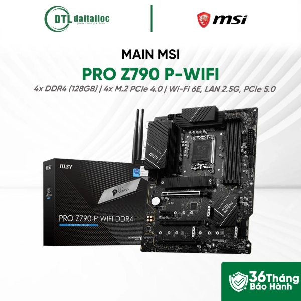 	MAINBOARD MSI PRO Z790-P WIFI DDR4