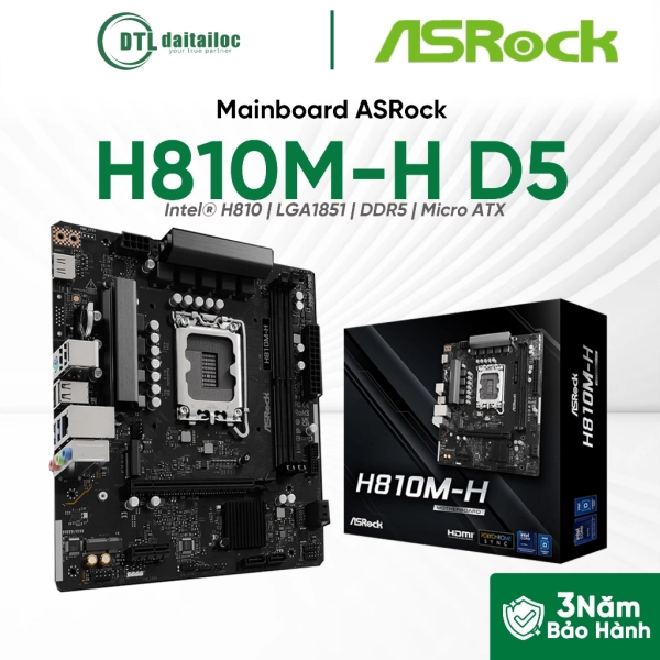 Main ASRock H810M-H DDR5