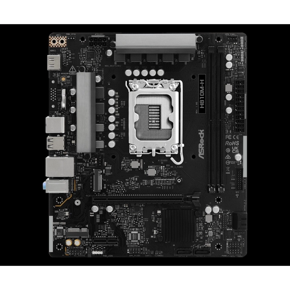 Main ASRock H810M-H DDR5