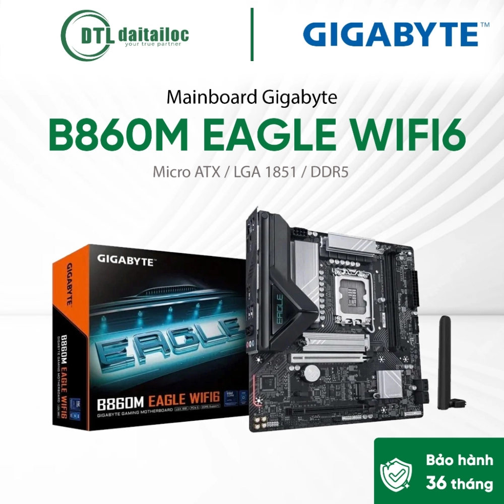 MAINBOARD GIGABYTE B860M EAGLE WIFI6 V2 DDR5