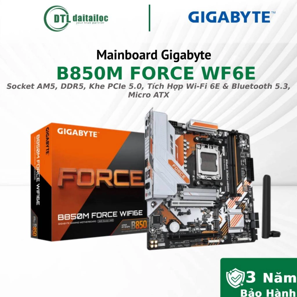 	MAINBOARD GIGABYTE B850M FORCE WIFI6E DDR5