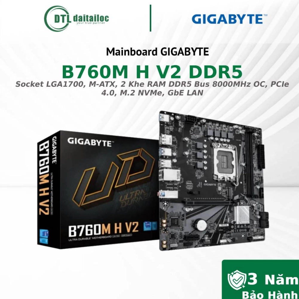 MAIN GIGABYTE B760M H V2 DDR5