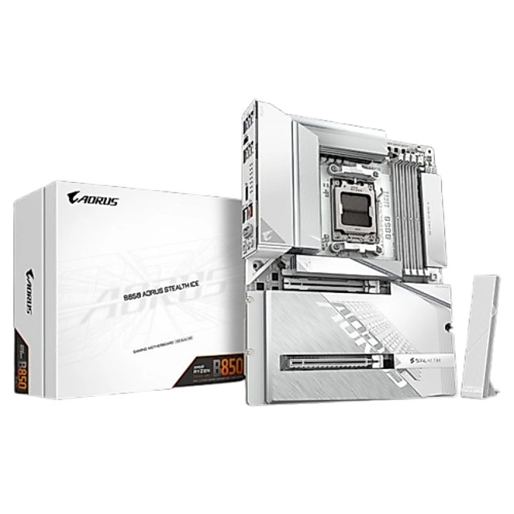 MAINBOARD GIGABYTE B850 AORUS STEALTH ICE DDR5