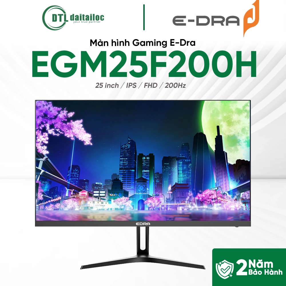 Màn Hình Gaming EDRA EGM25F200H ( 25 inch - IPS - FHD - 200Hz - 1ms )