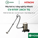 Máy hút bụi công nghiệp Hitachi CV-970Y 24CV TG 2200W Hộp chứa bụi 21L