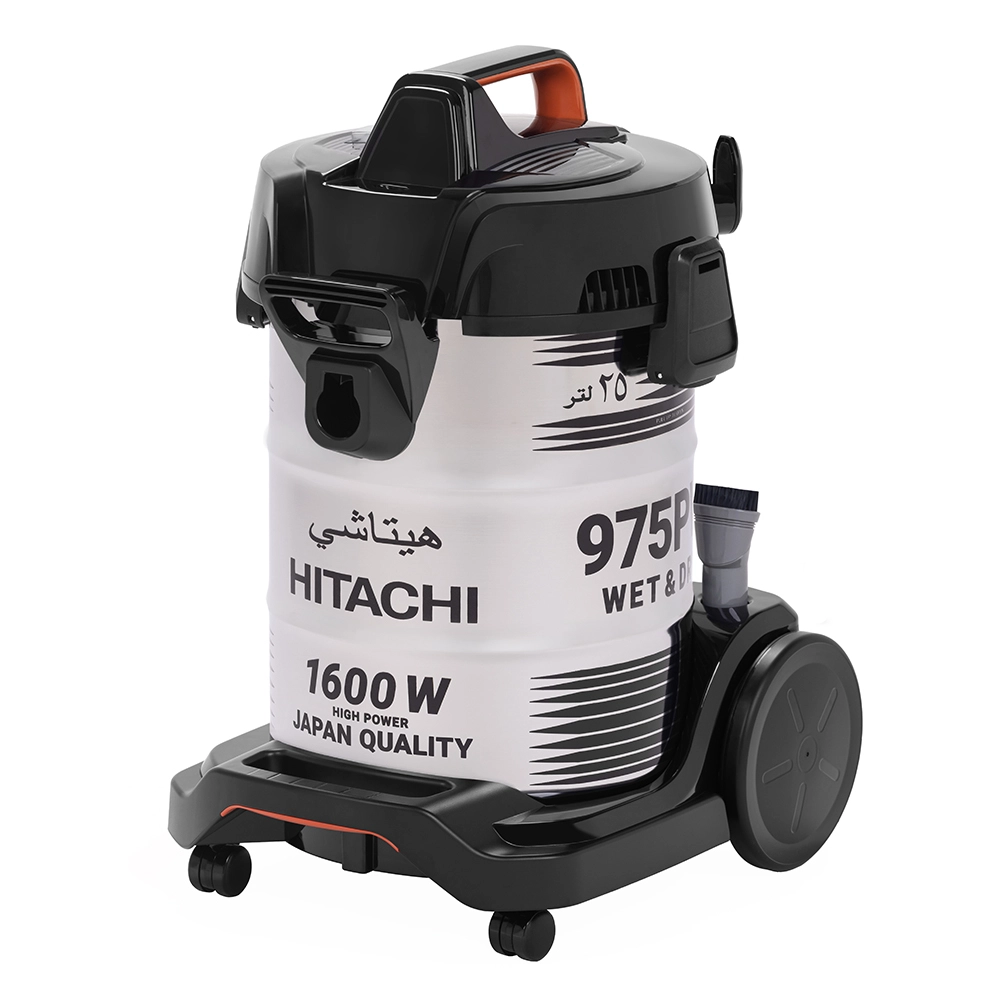 Máy hút bụi công nghiệp Hitachi CV-975PW 1600W Hộp chứa bụi 25L 4 đầu hút đa năng