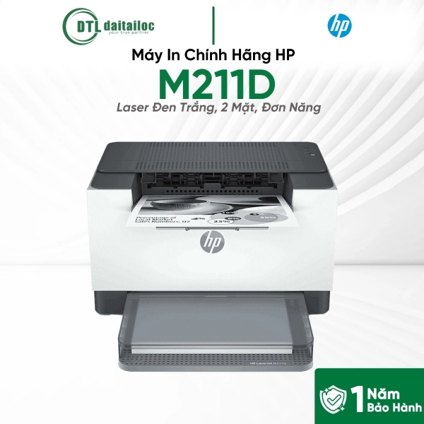Máy In Chính Hãng HP M211D 9YF82A (A4, Laser Đen Trắng, 2 Mặt, Đơn Năng) (D)