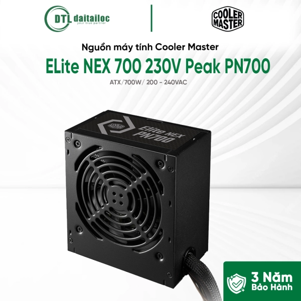 Nguồn CoolerMaster ELite NEX 700 230V Peak PN700