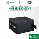 Nguồn CoolerMaster MWE 650W Bronze V3 230V 80 Plus
