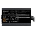 Nguồn CoolerMaster MWE 650W Bronze V3 230V 80 Plus
