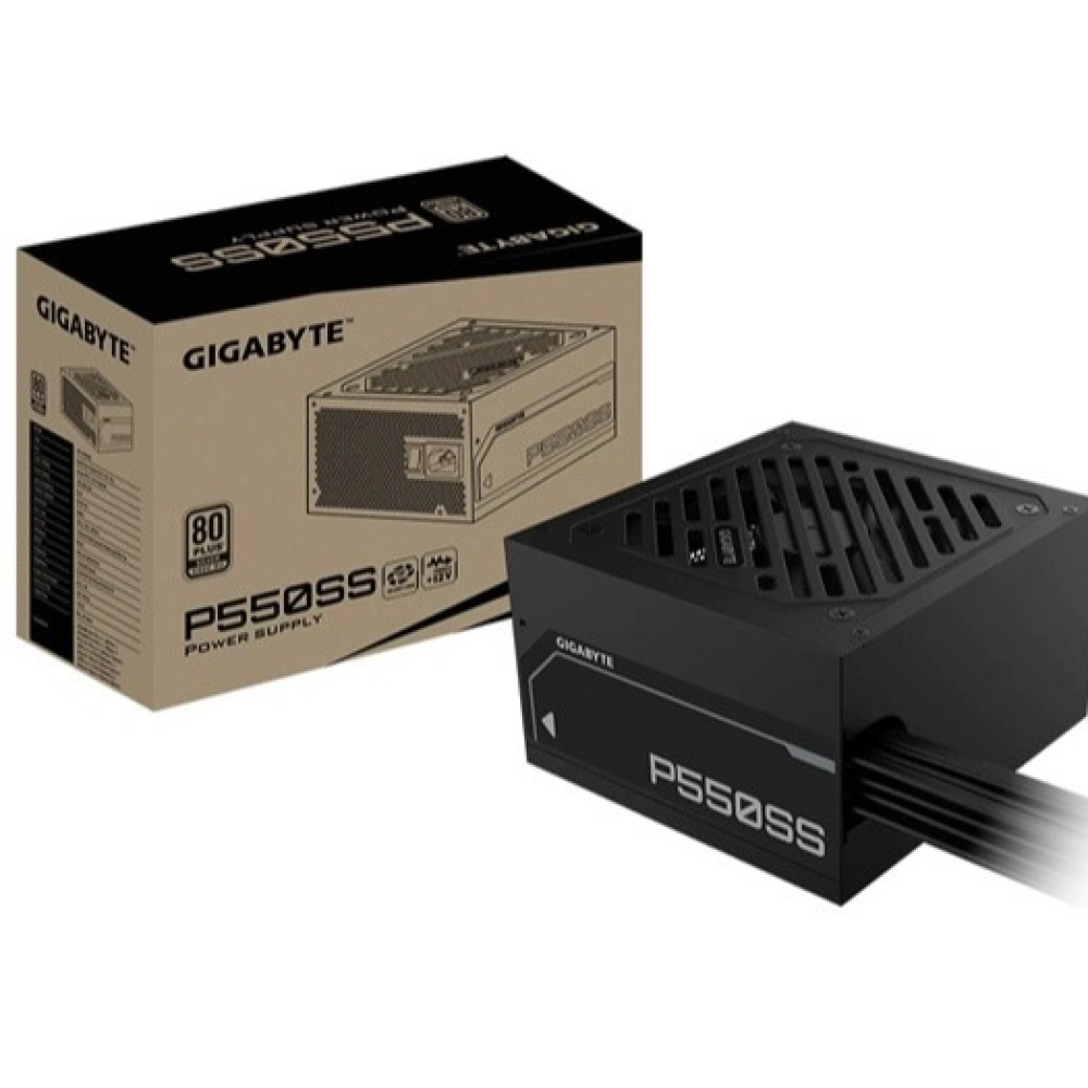 Nguồn Gigabyte 550w Gp-P550ss 80 Plus Silver Black