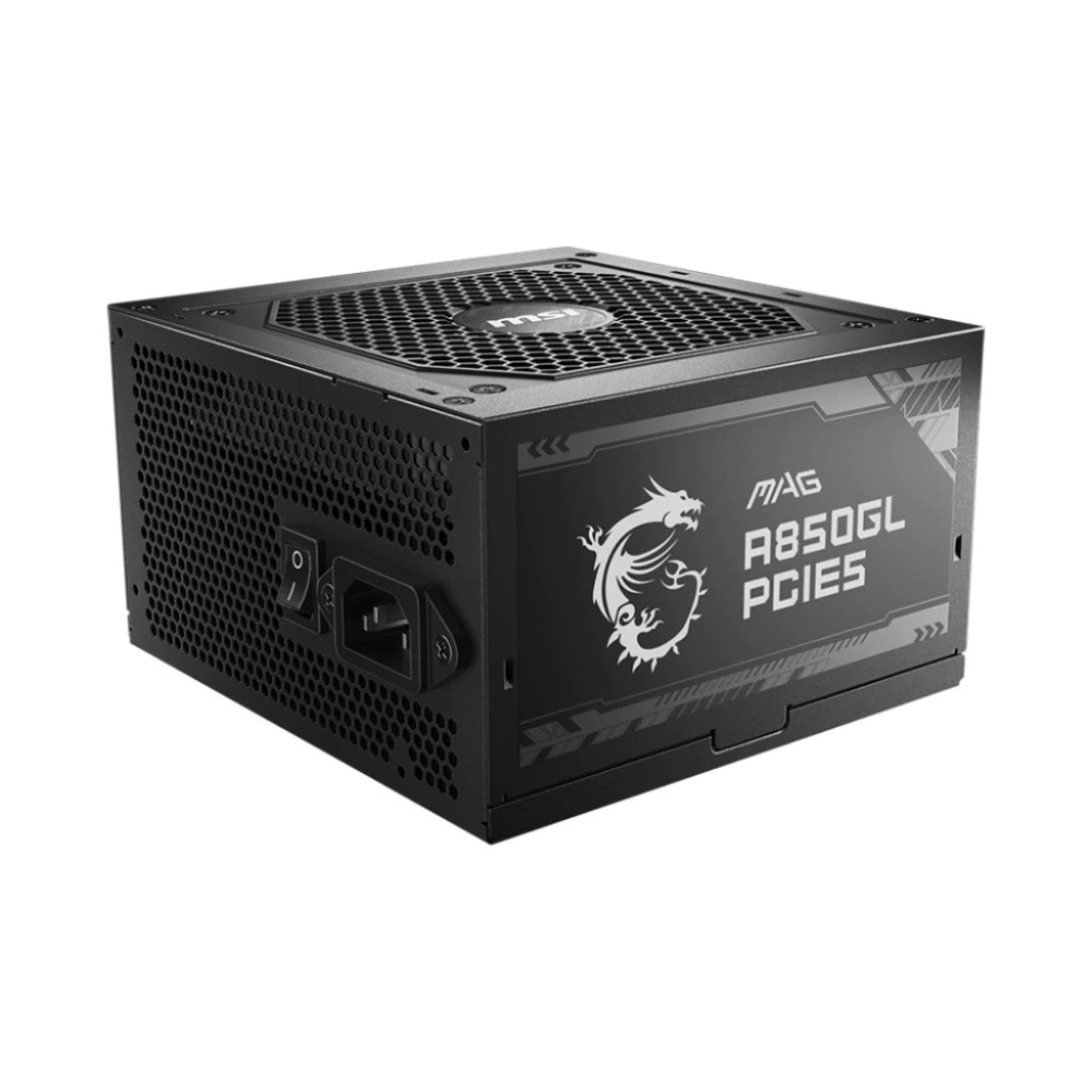 Nguồn MSI MAG A850GL 850W PCIE5 80 Plus Gold (Full Modular)