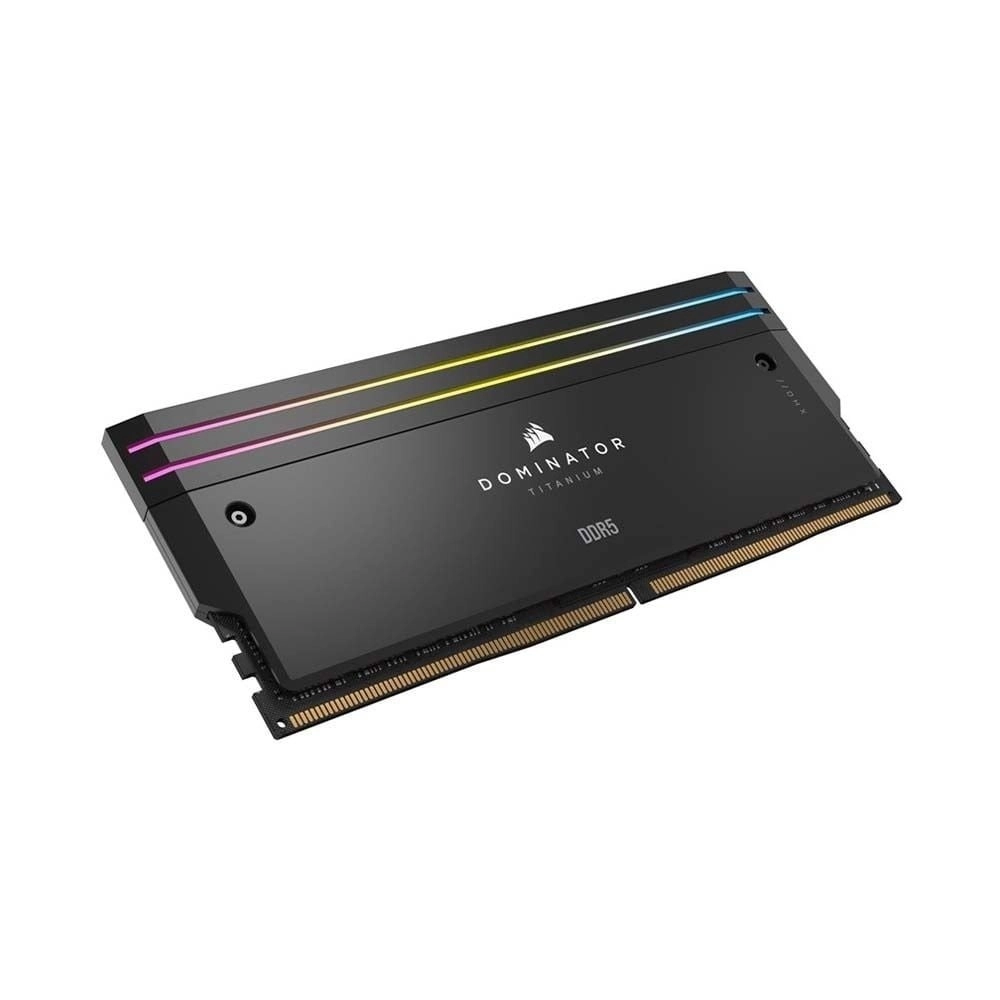 Ram Corsair DOMINATOR TITANIUM 32GB Bus 6600 (2x16GB) LED RGB BLACK (CMP32GX5M2X6600C32) 