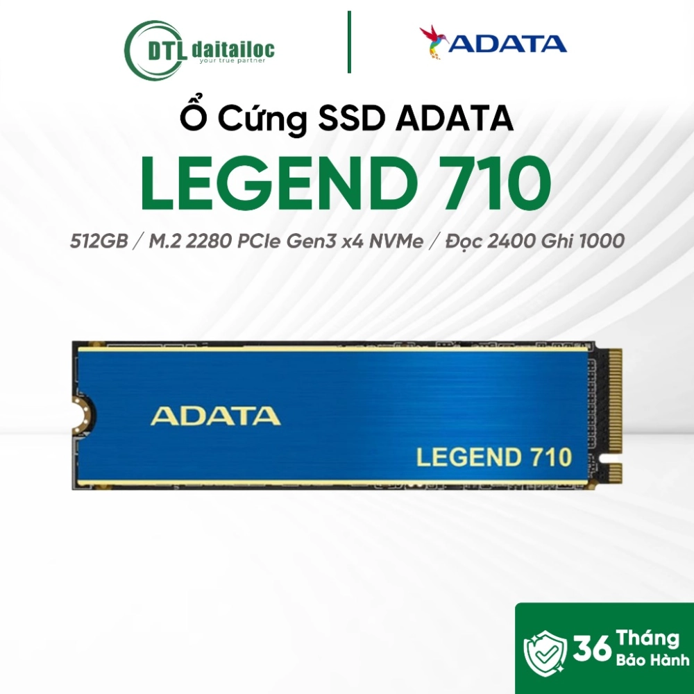 SSD Adata LEGEND 710 512GB M.2 NVMe Gen3X4 