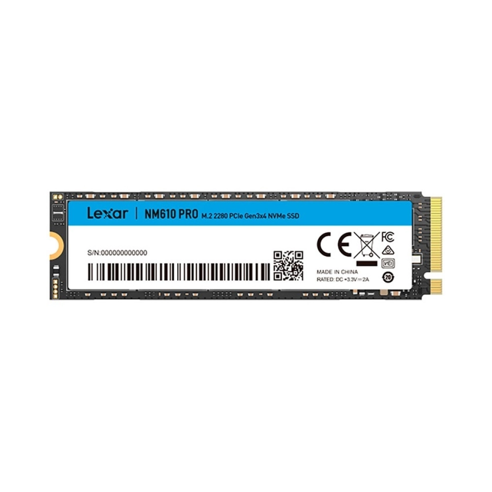 SSD Lexar NM610 Pro 500GB M2 PICE Gen 3x4 (NM610P500G-RNNNG)