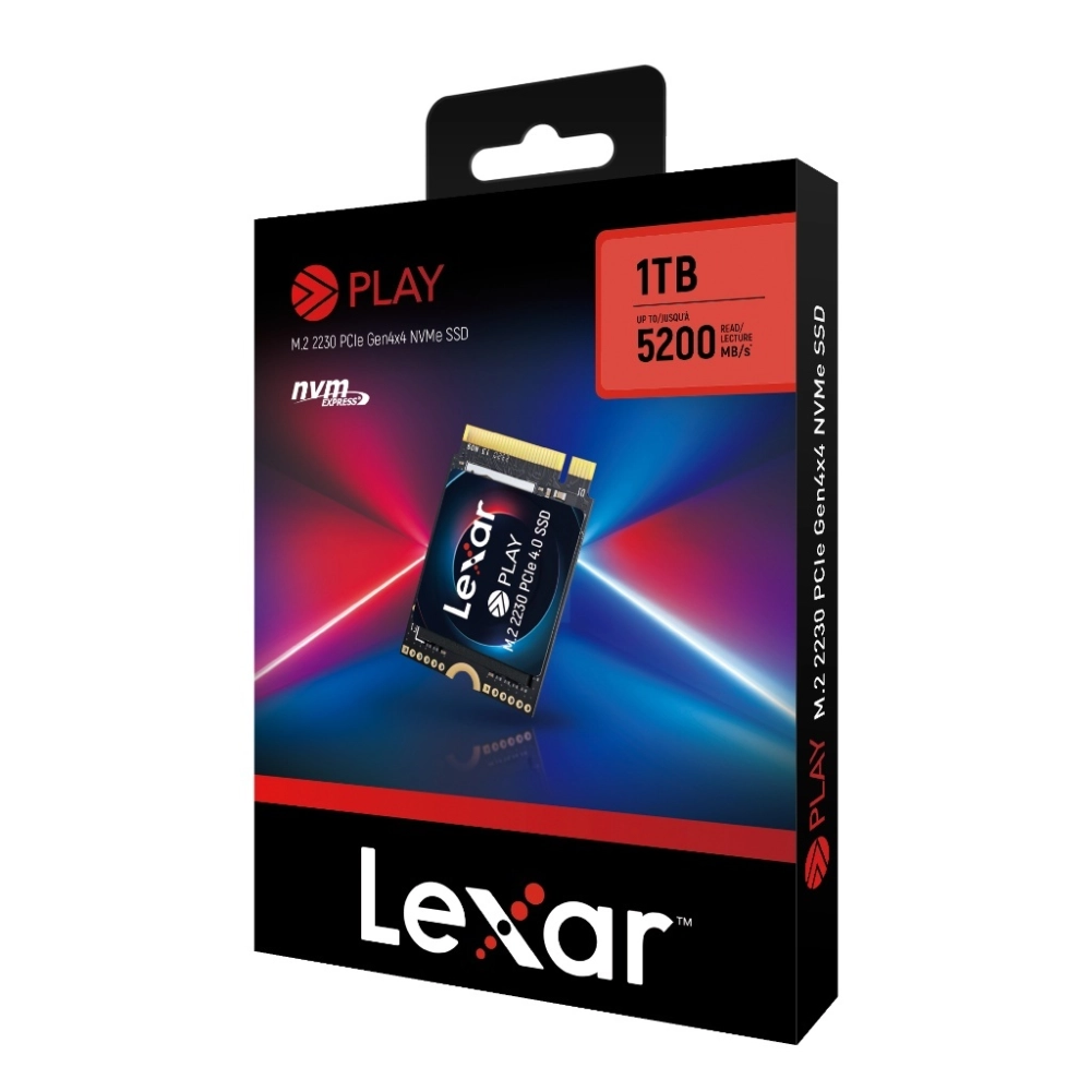 Ổ Cứng SSD Lexar Play 1TB M.2 2230 NVMe  PCIe Gen 4x4 