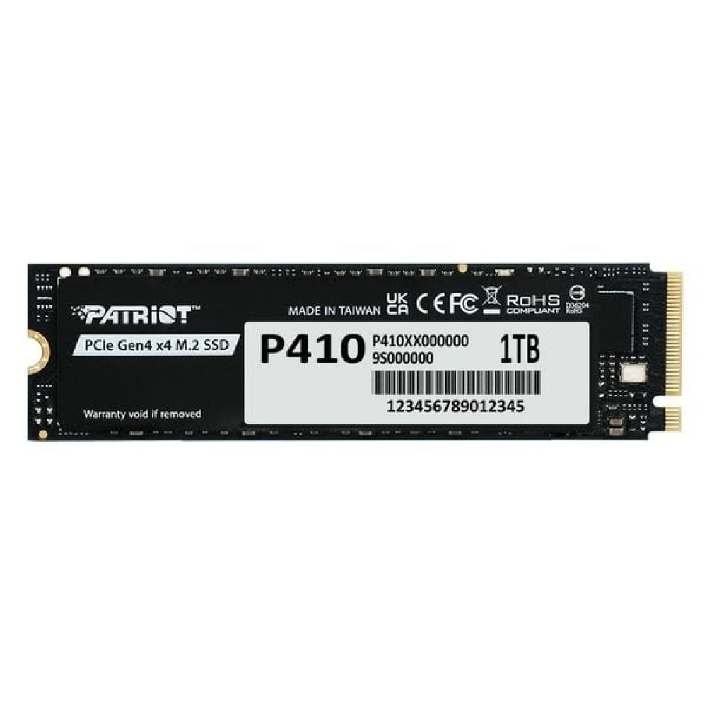 Ổ cứng SSD Patriot P410 1TB M.2 2280 NVMe PCIe Gen 4x4
