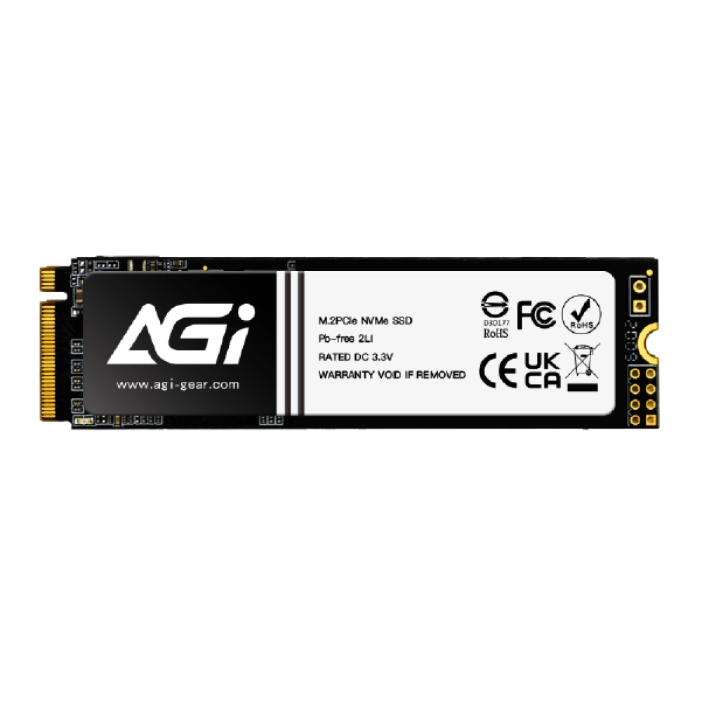 SSD AGI AI298 512GB NVME M2 2280 PCIe Gen 3x4 (AGI512GIMAI298-CB)