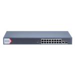 Switch POE Hikvision DS-3E1318P-EI/M (16P, 100MP)