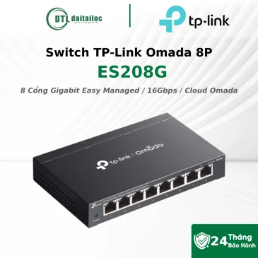 	Switch TP-Link Omada 8P ES208G