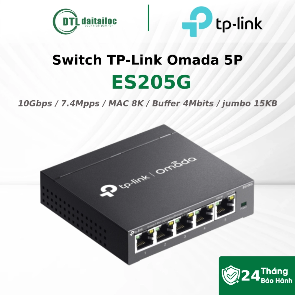 Switch TP-Link Omada 5P ES205G