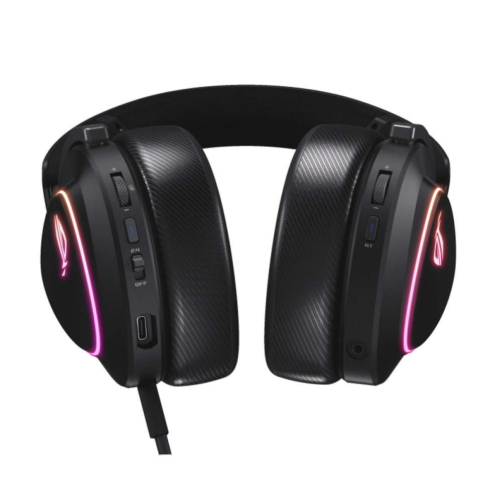 Tai Nghe Gaming Asus ROG Delta II White 3 Chế Độ