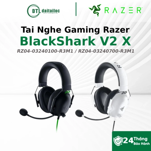 Tai Nghe Gaming Razer BlackShark V2 X