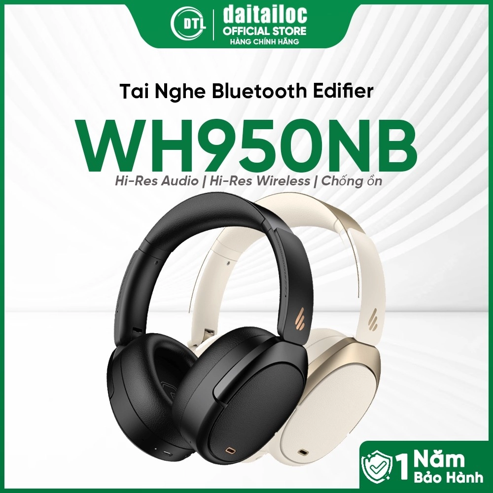Tai nghe Bluetooth chụp tai Edifier WH950NB Cao cấp
