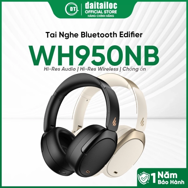 Tai nghe Bluetooth chụp tai Edifier WH950NB Cao cấp