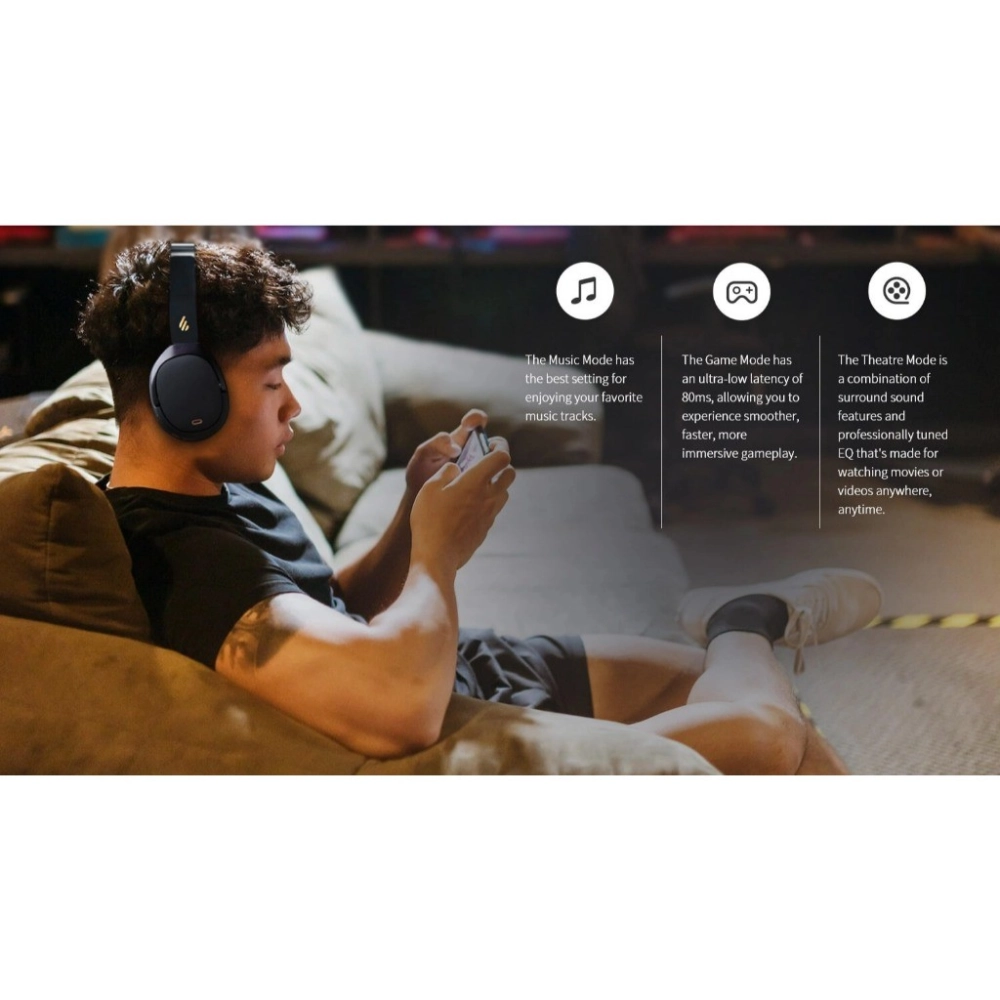 Tai nghe Bluetooth chụp tai Edifier WH950NB Cao cấp