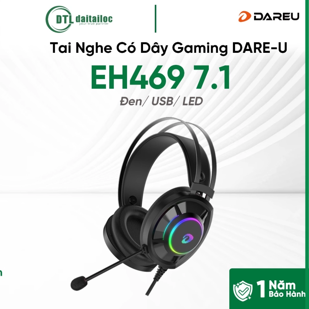 Tai Nghe Có Dây Gaming Dare-u EH469 7.1