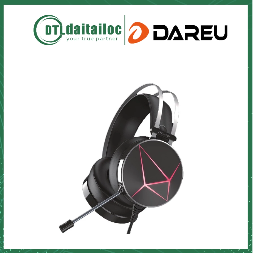 Tai Nghe DareU EH722X Pro 7.1 Black