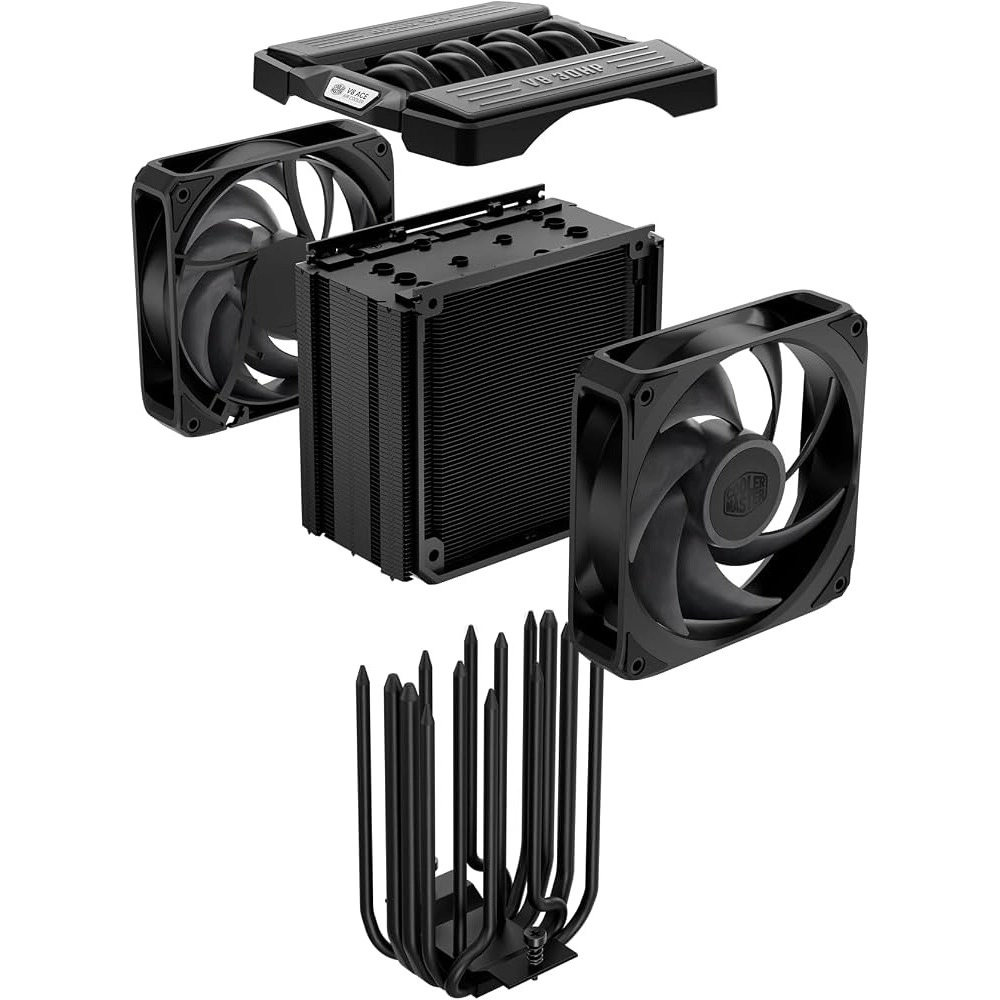 Tản Nhiệt Khí Cooler Master V8 Ace 3DHP Đen (AMD)
