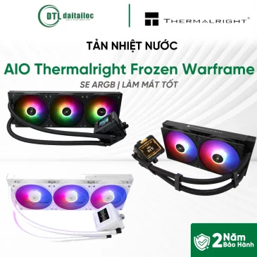 Tản Nhiệt Nước Thermalright Frozen Warframe 360 SE ARGB Đen (Màn Hình 2inch)